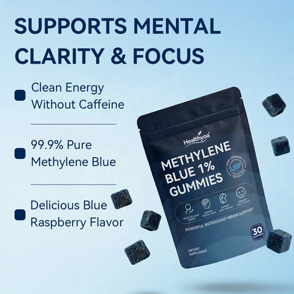 Methylene Blue Gummies.Move Easier. Feel Lighter. Live Freer