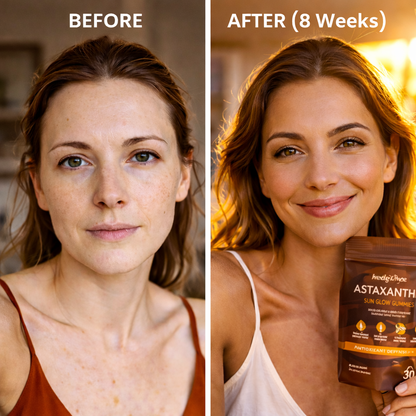 Astaxanthin Sun Glow Gummies, Sun-Kissed Glow, No Sunburn Required