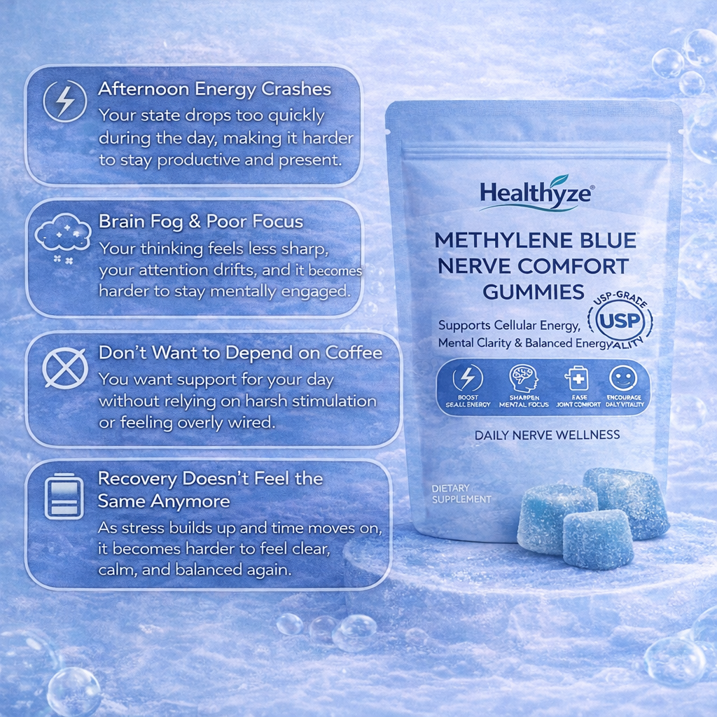 Methylene Blue Nerve Comfort Gummies