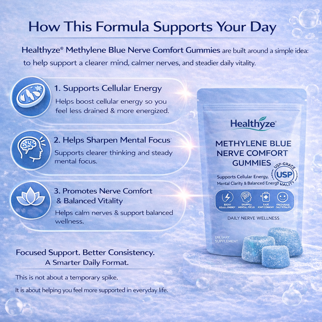 Methylene Blue Nerve Comfort Gummies