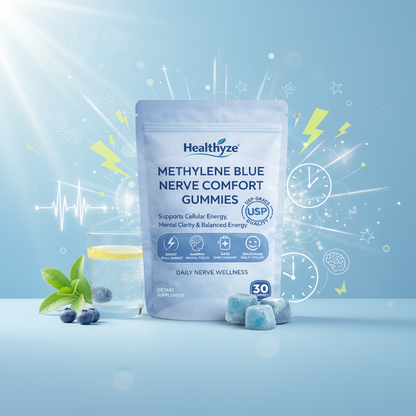 Methylene Blue Nerve Comfort Gummies pouch