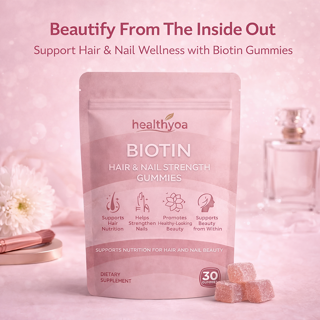 Biotin Hair & Nail Strength Gummies