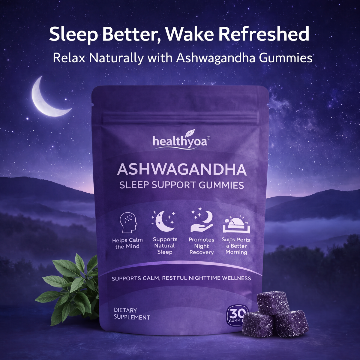 Ashwagandha Sleep Support Gummies