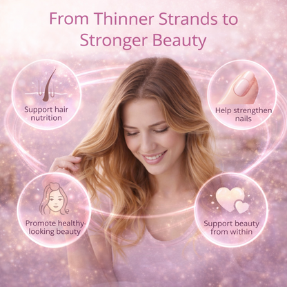 Biotin Hair & Nail Strength Gummies